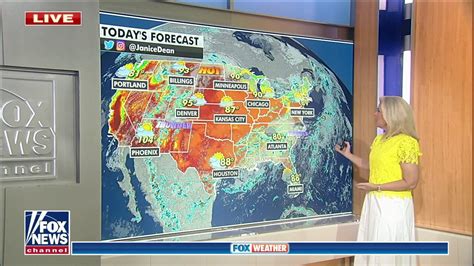 National Weather Forecast For July 20 Fox News Video