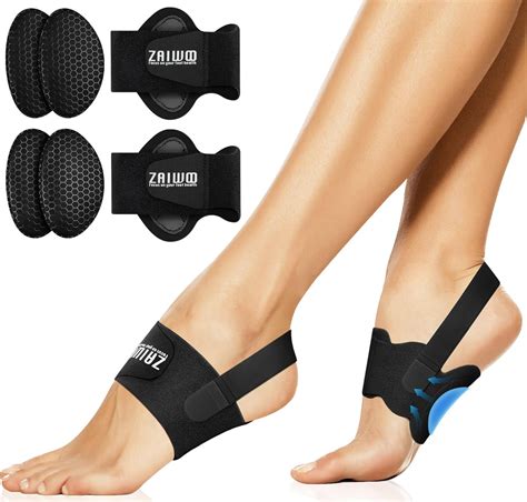 Amazon ZAIWOO Arch Support Strap For Plantar Fasciitis Relief