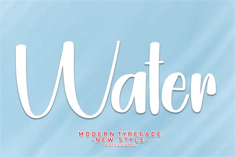 Water Font | scratchones_creative | FontSpace