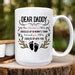 Hot Chocolate Mug Daddy S Christmas Surprise Christmas In Mummy S Tummy First Christmas As