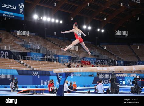 AUGUST 03rd 2021 TOKYO JAPAN GUAN Chenchen Of China Performs At