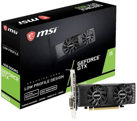 Karta Graficzna MSI GeForce GTX 1650 4GT Low Profile OC 4 GB GDDR5