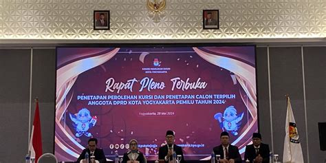 Kpu Kota Yogyakarta Tetapkan Anggota Dprd Terpilih Star Jogja Fm