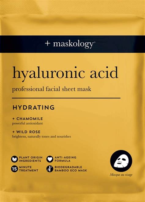 Serumology Maskology Hyaluronic Acid Professional Facial Sheet Mask