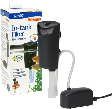 Tetra Whisper In Tank Filter For Aquariums 1 3 Gal