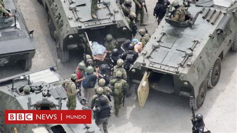 Ecuador El Megaoperativo Militar Para Trasladar De C Rcel Al L Der De