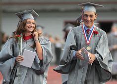 Graduating Upper Dublin High School seniors are all smiles as they head ...