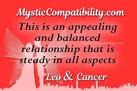 Leo Cancer Compatibility - Mystic Compatibility