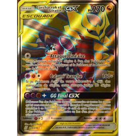 Carte Pokémon 228 236 Carchacrok Giratina GX Escouade SL11 Soleil