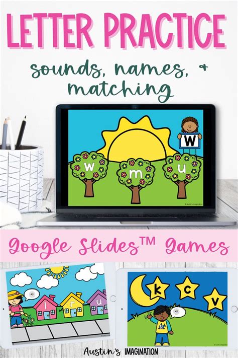 Letter Identification And Sounds Activities Digital Alphabet Games