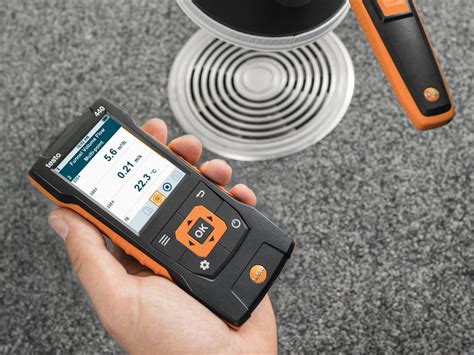 Testo 440 Air Velocity And IAQ Instrument Testo Inc