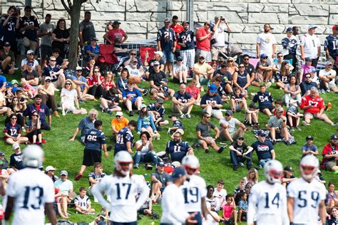 Patriots Announce New Training Camp Start Times Pats Pulpit