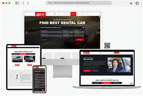 10 Best Car Rental Website Templates For 2025 FreshDesignweb