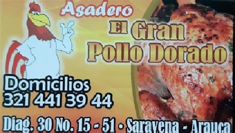 Asadero El Gran Pollo Dorado Amarillas De Colombia Co El