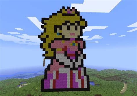 Princess Peach Pixel Art