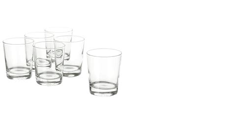 Buy Ikea Godis Glass Clear Glass23 Cl 8 Oz Pack Of 6 Online At Low Prices In India