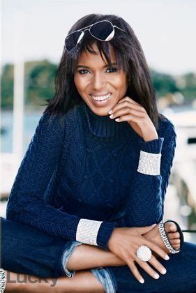 Kerry Washington. Yoga with a smile. | Fashion, Kerry washington style, Kerry washington