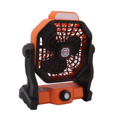 HURRISE ventilateur de Camping avec lumière Ventilateur de Camping