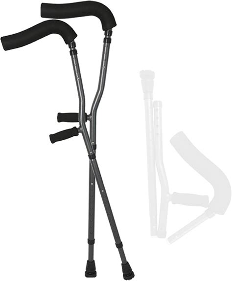 Amazon GaRcan Underarm Crutches For Adults Heavy Duty F Shape