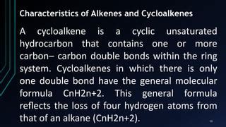 Chapter 3 Unsaturated Hydrocarbons | PPT