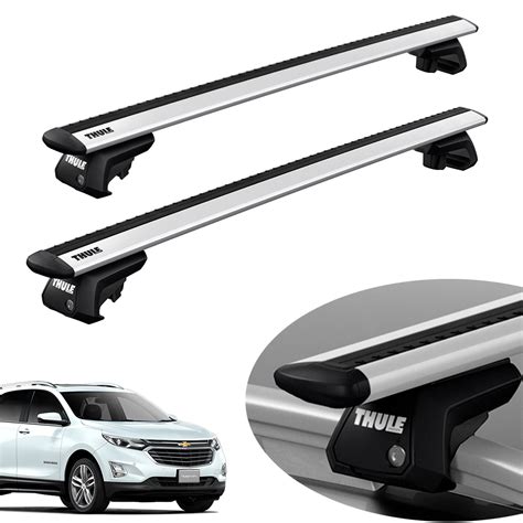 Rack De Teto Thule WingBar Evo Aluminium Completo Equinox 2018 A 2024