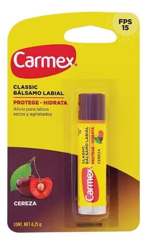 Balsamo Labial Carmex Classic Cereza Fps 15 4 25 G Cuotas sin interés