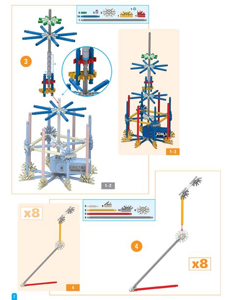 Knex 17035 3 In 1 Classic Amusement Park Alt Swing Ride Handleiding