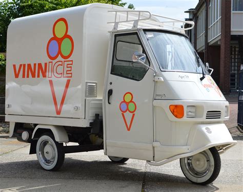 Auto Beletteren Piaggio Ape Binken Reclame Boskoop Alphen Aan Den Rijn