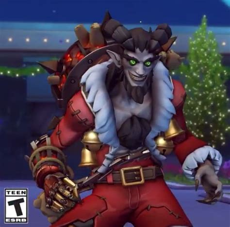 Pin By Yougotnohealing47 On Overwatch Overwatch Krampus Junkrat And