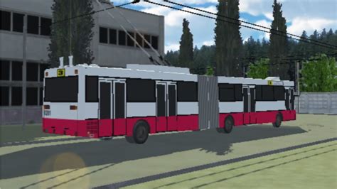 Micro Trolleybus Simulator Поездка на маршруте 3 YouTube