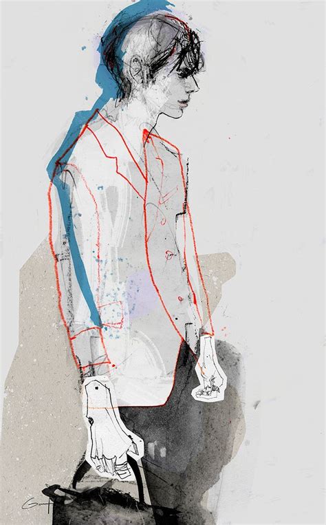 Man Ii On Behance Fashionillustrations Fashion Illustration Collage Collage Illustration