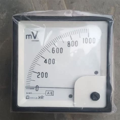 needle based mv analog dc voltmeter  piece  ghaziabad