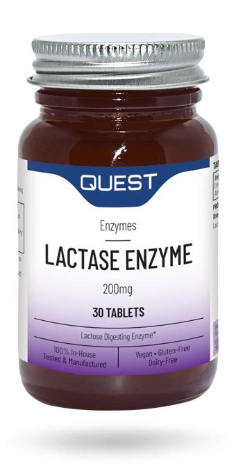 Quest Lactase Enzyme 200mg 30 Tablets Balanced Healthcare