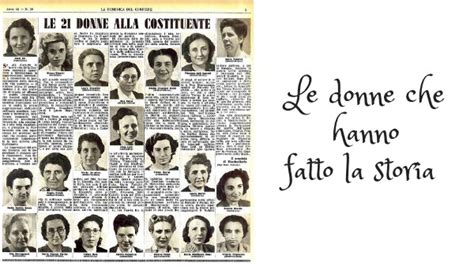 Le Donne Che Hanno Fatto La Storia