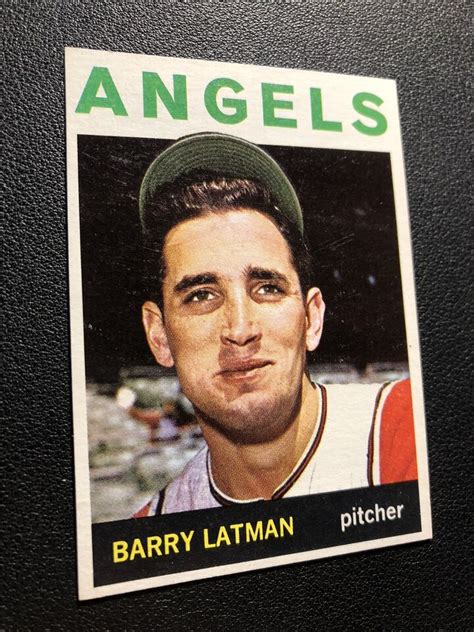 1964 Topps 227 Barry Latman NM MT No Creases Angels HIGH END SET BREAK