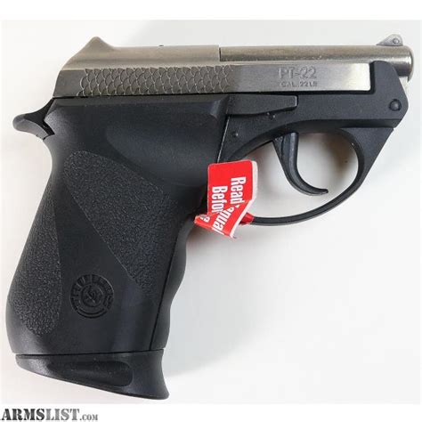 ARMSLIST For Sale New Taurus Model PT 22 Tip Up Barrel 22 LR Semi