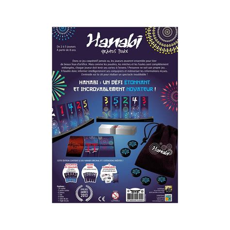 Asmodée Hanabi Grands Feux Fr Cocktail Games