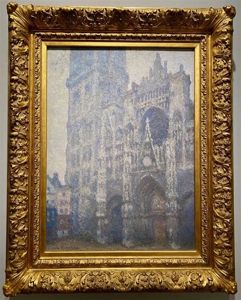 Claude Monet Cathedrale De Rouen Par Temps Gris Plus Au Nord