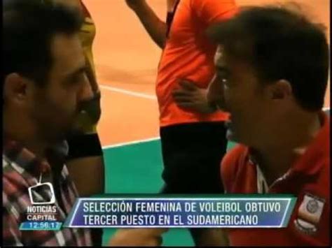 Selecci N Femenina De Voleibol Obtuvo Tercer Puesto En El Sudamericano