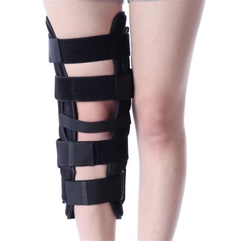 Fixed knee joint brace Bracket brace Cruciate ligament knee patella fracture protection brace ...