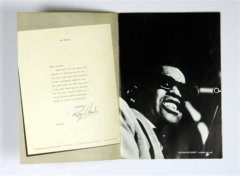 Ray Charles 1967 The Ray Charles Show tour Program Book | Vintage ...