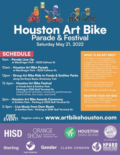 More Than 100 Hisd Schools Participating In Houstons First Art Bike