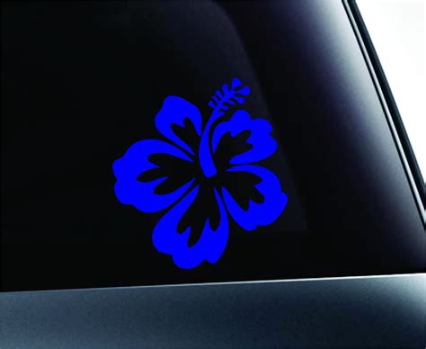 Expressdecor Hibiscus Flower Aloha Hawaii Symbol Decal