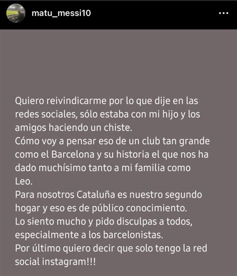 Willian Machado on Twitter RT Somhiseremfcb Matías Messi pide