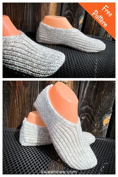 Super Simple Slippers Free Knitting Pattern Artofit