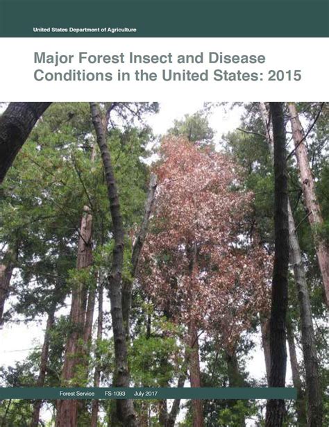 Major Forest Insect And Disease Conditions In The United States