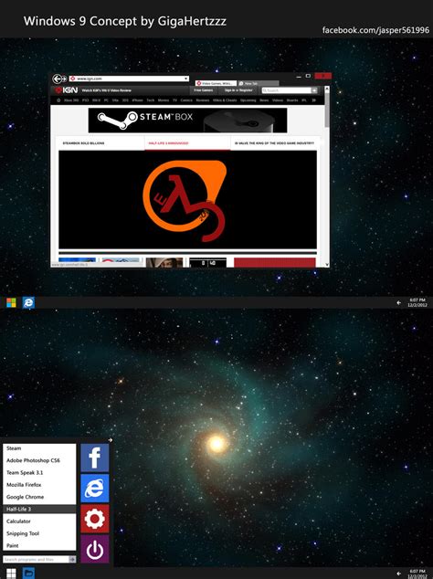Windows 9 Concept by GigaHertzzz by GigaHertzzz on DeviantArt