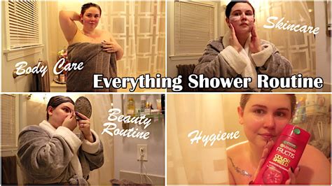 My Everything Shower Routine Full Body Pampering And Self Care Youtube