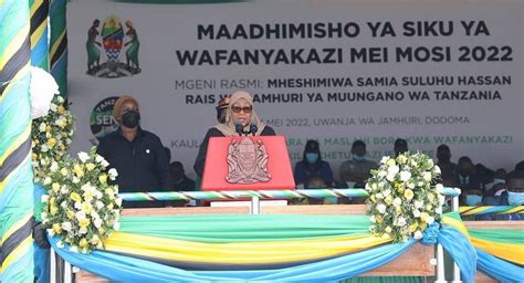 Rais Samia Awahakikishia Wafanyakazi Nyongeza Ya Mishahara Ipo Picha