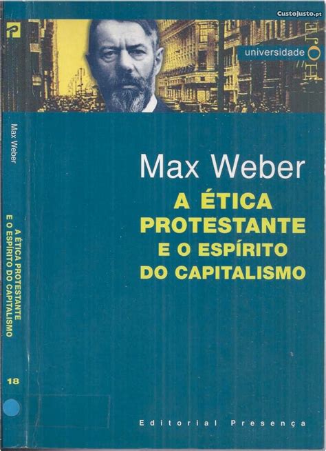 A Tica Protestante E O Esp Rito Do Capitalismo Livros Venda